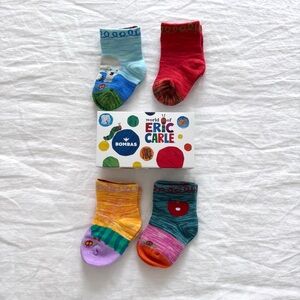 NIB Bombas Eric Carle Toddler Sock Set